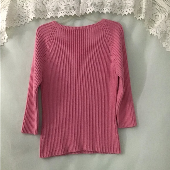 LANDS END comfy fall weight sweater - Picture 4 of 14